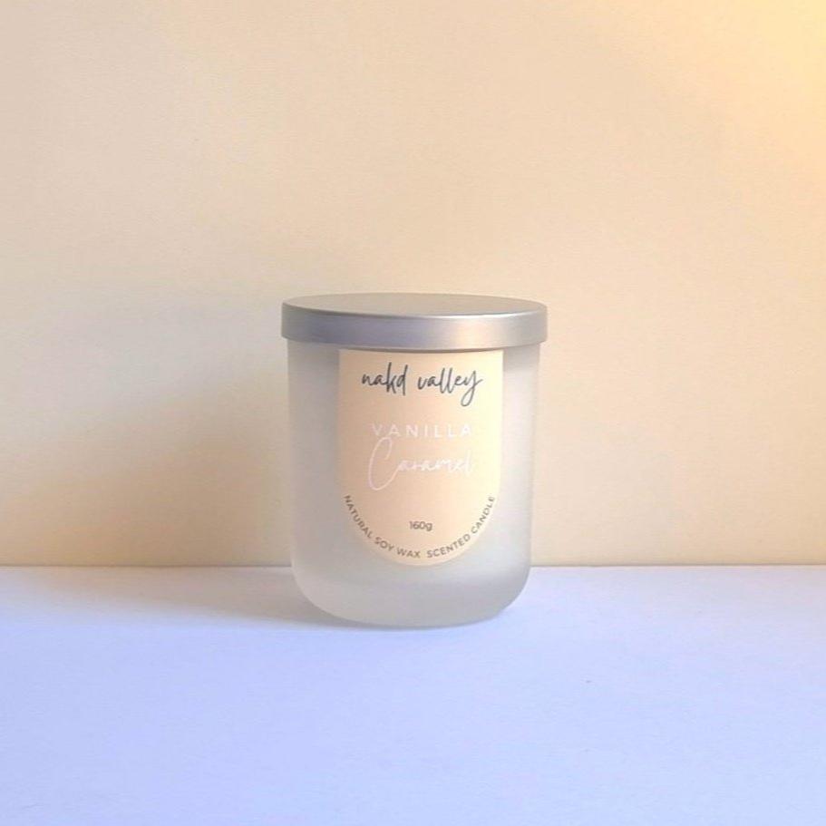Scented Soy Candle Vanilla Caramel