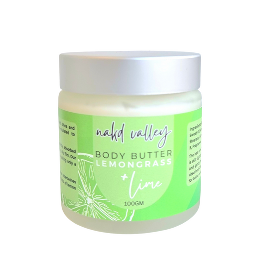 Body Butter Lemongrass + Lime