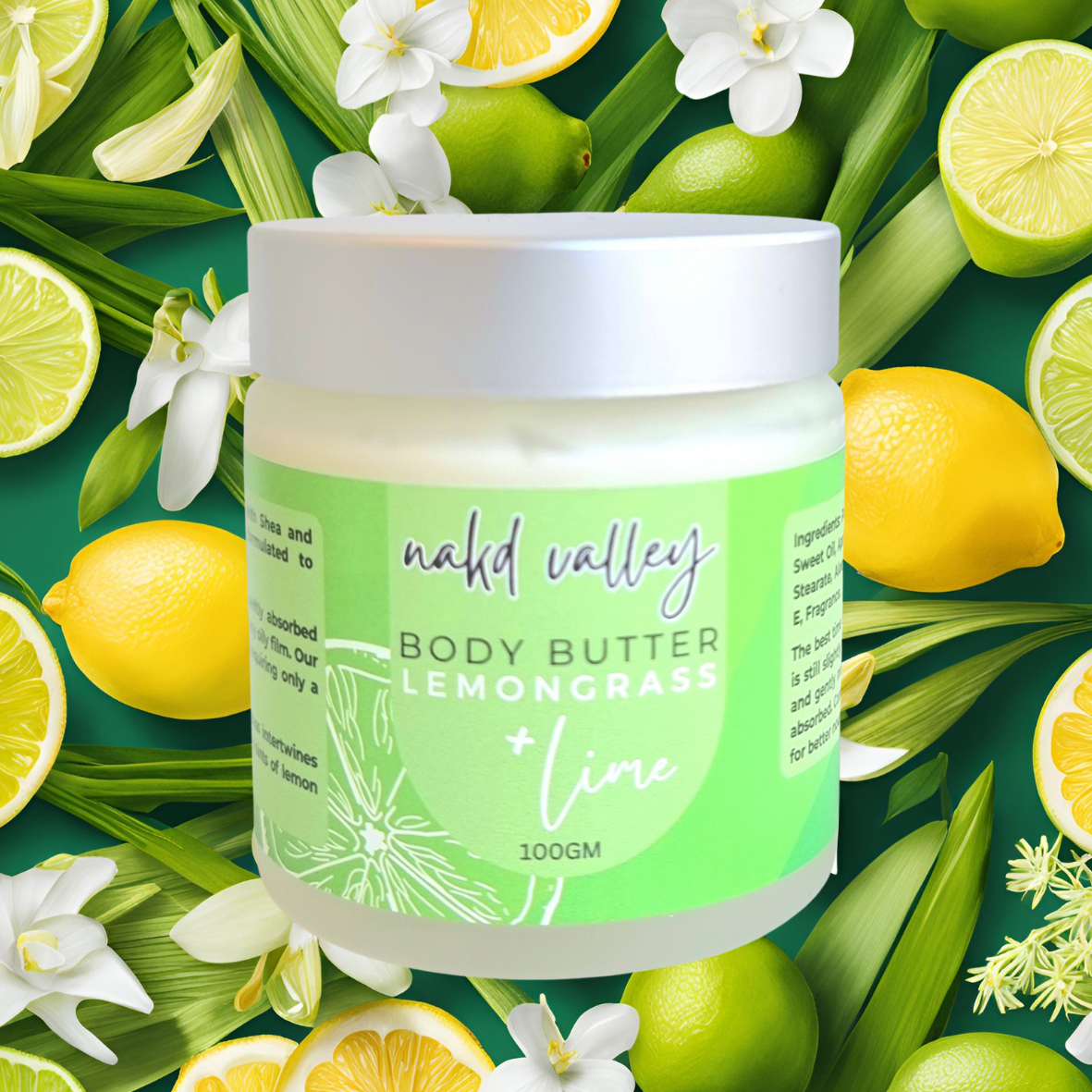 Body Butter Lemongrass + Lime