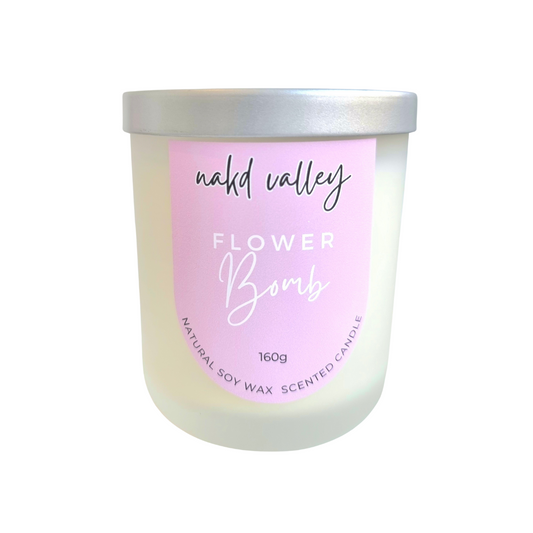 Scented Soy Candle Flowerbomb