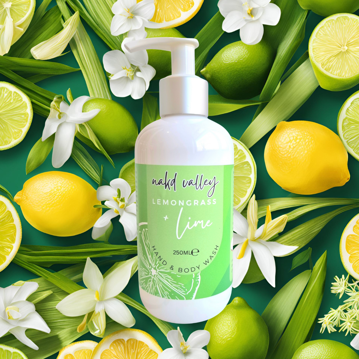 Hand + Body Wash Lemongrass + Lime