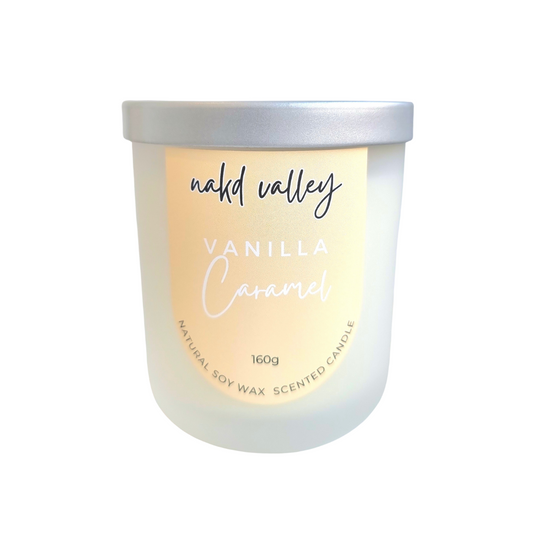 Scented Soy Candle Vanilla Caramel