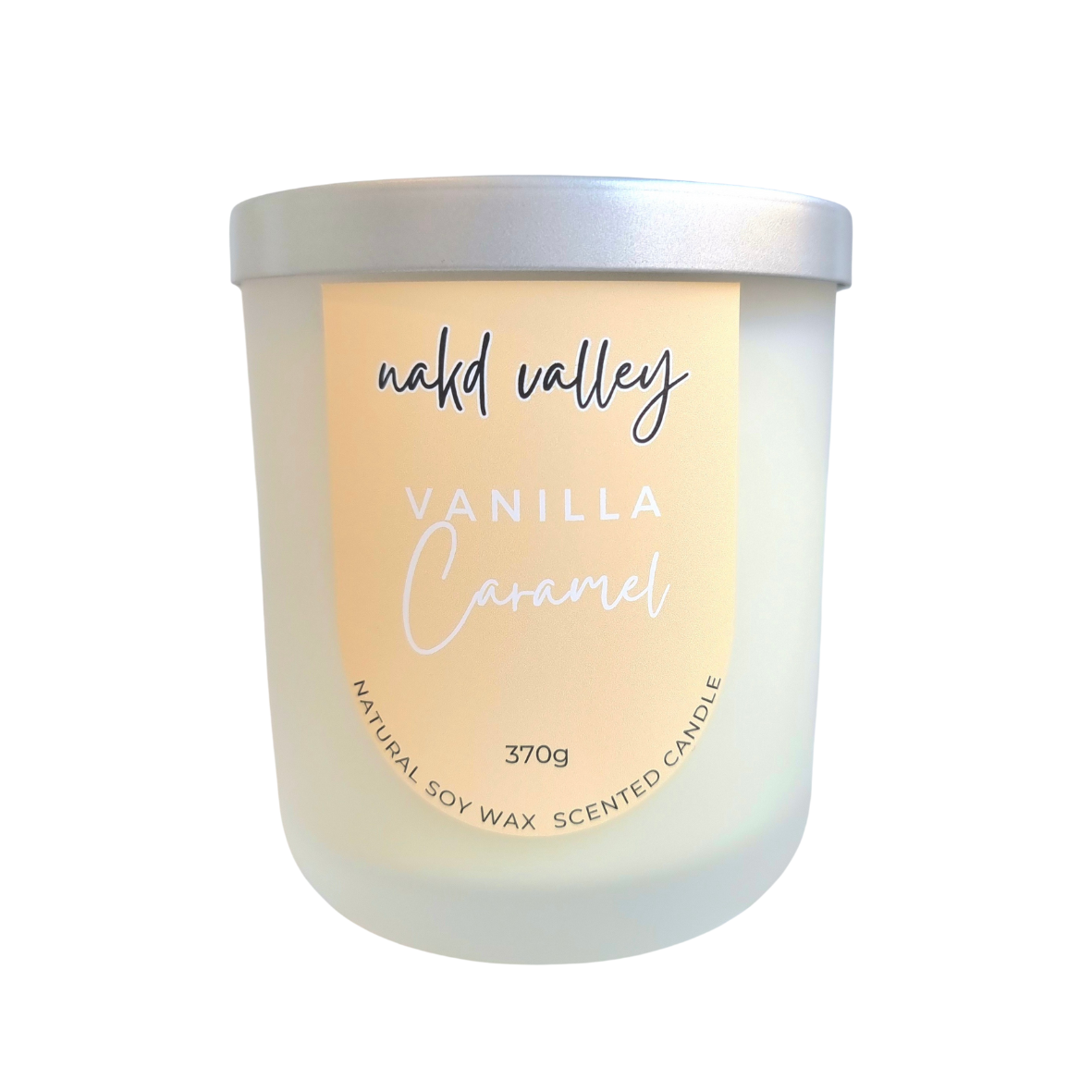 Scented Soy Candle Vanilla Caramel
