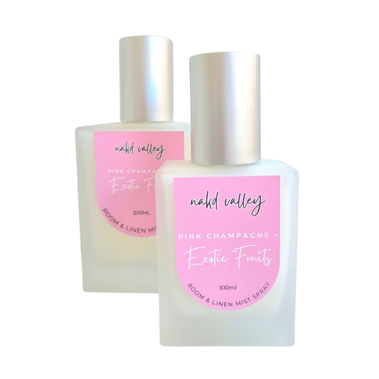 Room + Linen Mist Spray Pink Champagne + Exotic Fruits