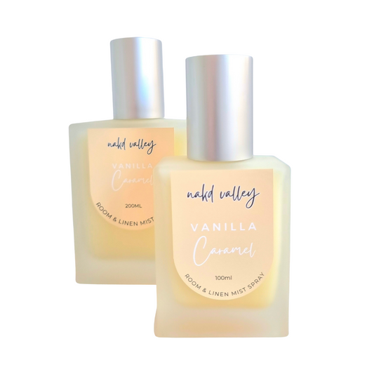 Room + Linen Mist Spray Vanilla Caramel