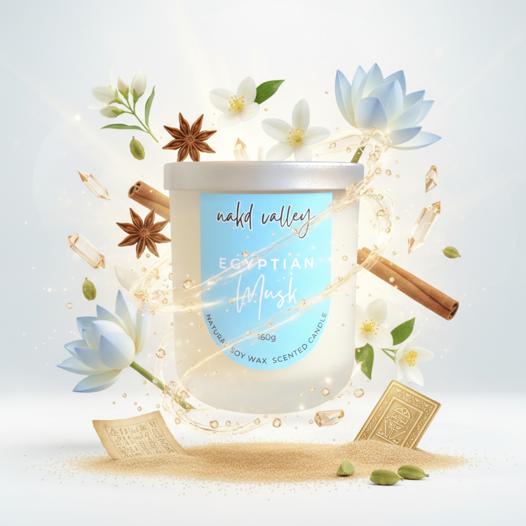 Scented Soy Candle Egyptian Musk