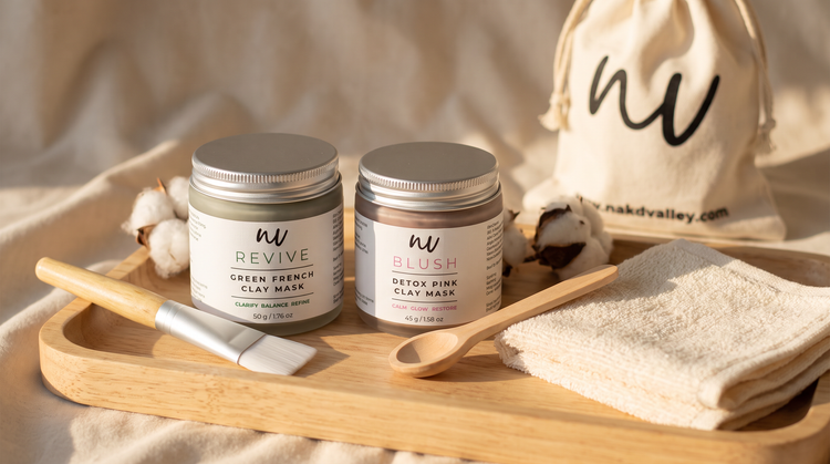 REVIVE & BLUSH Clay Masks