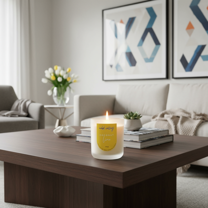 Scented Soy Candle Coconut Lime