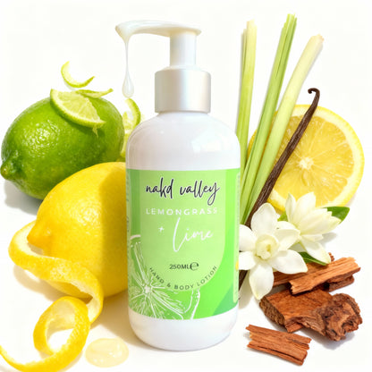 Hand + Body Lotion Lemongrass + Lime