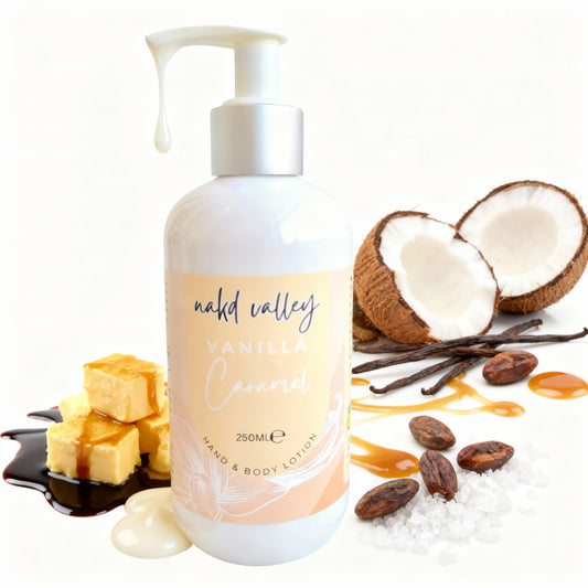 Hand + Body Lotion Vanilla Caramel