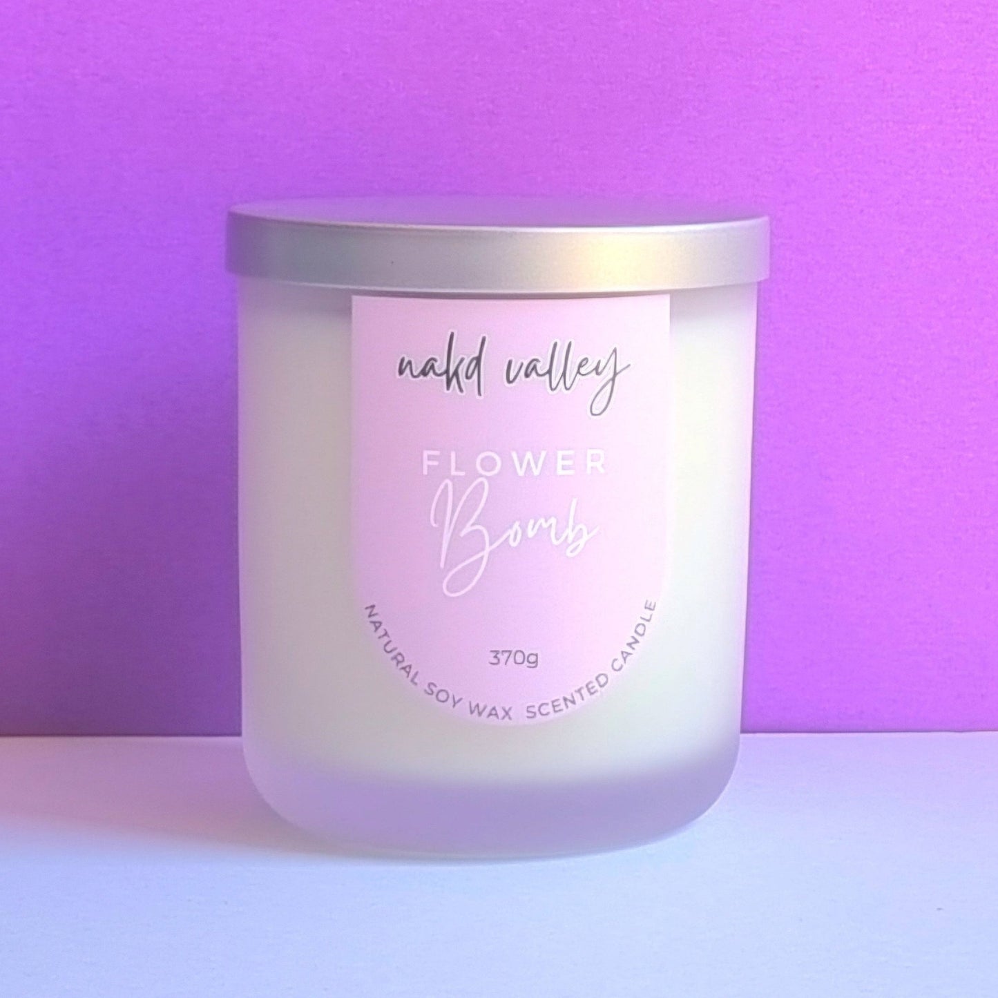 Scented Soy Candle Flowerbomb