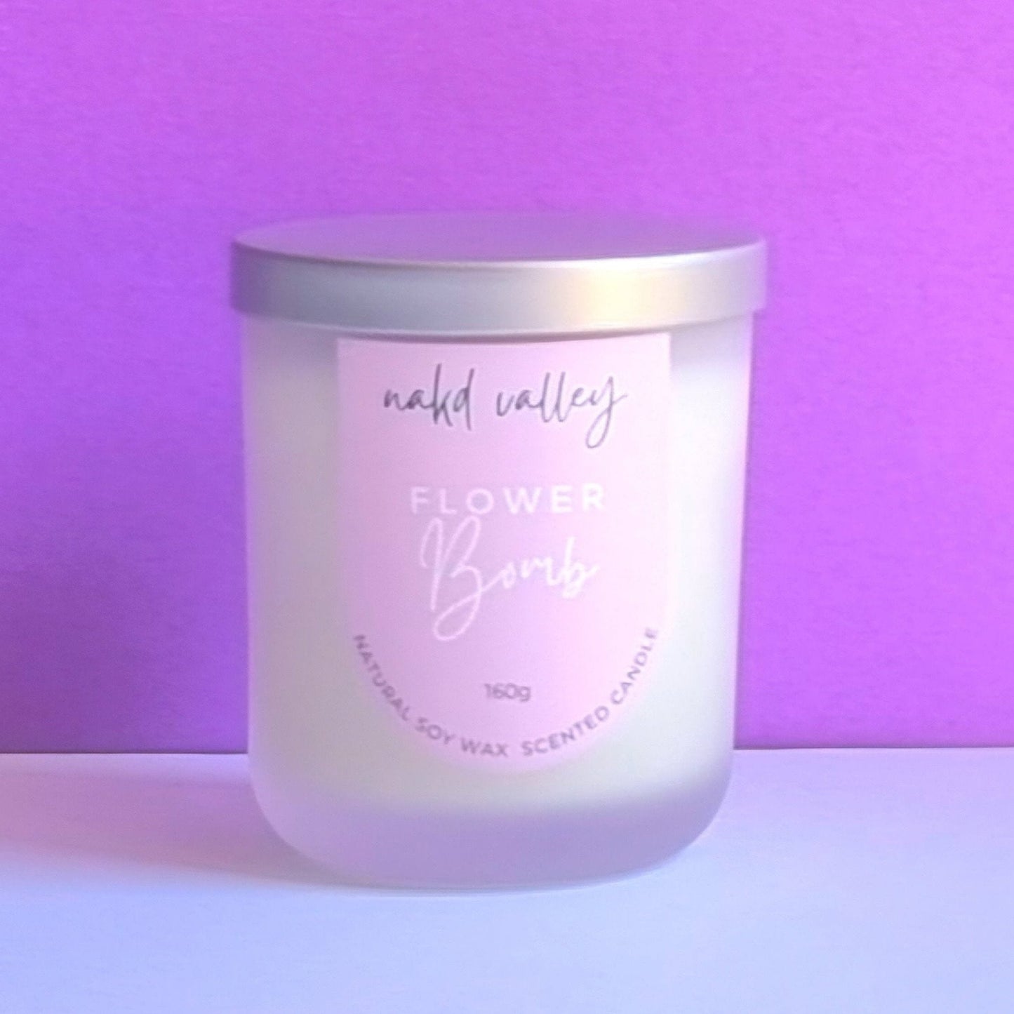 Scented Soy Candle Flowerbomb