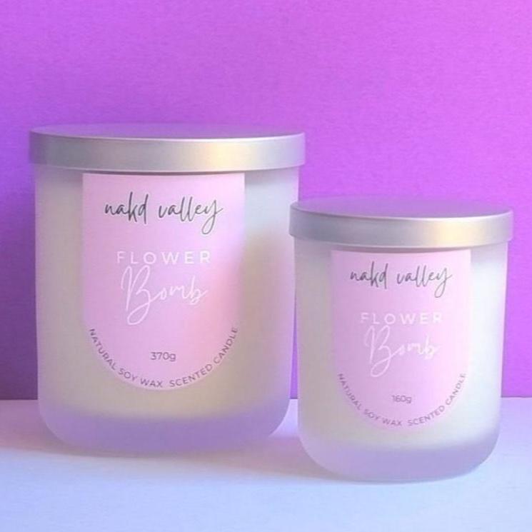 Scented Soy Candle Flowerbomb