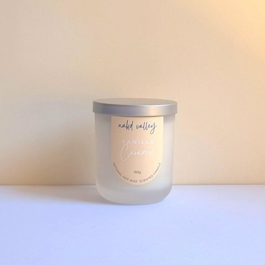 Scented Soy Candle Vanilla Caramel