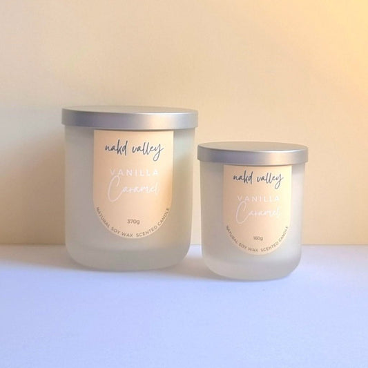 Scented Soy Candle Vanilla Caramel