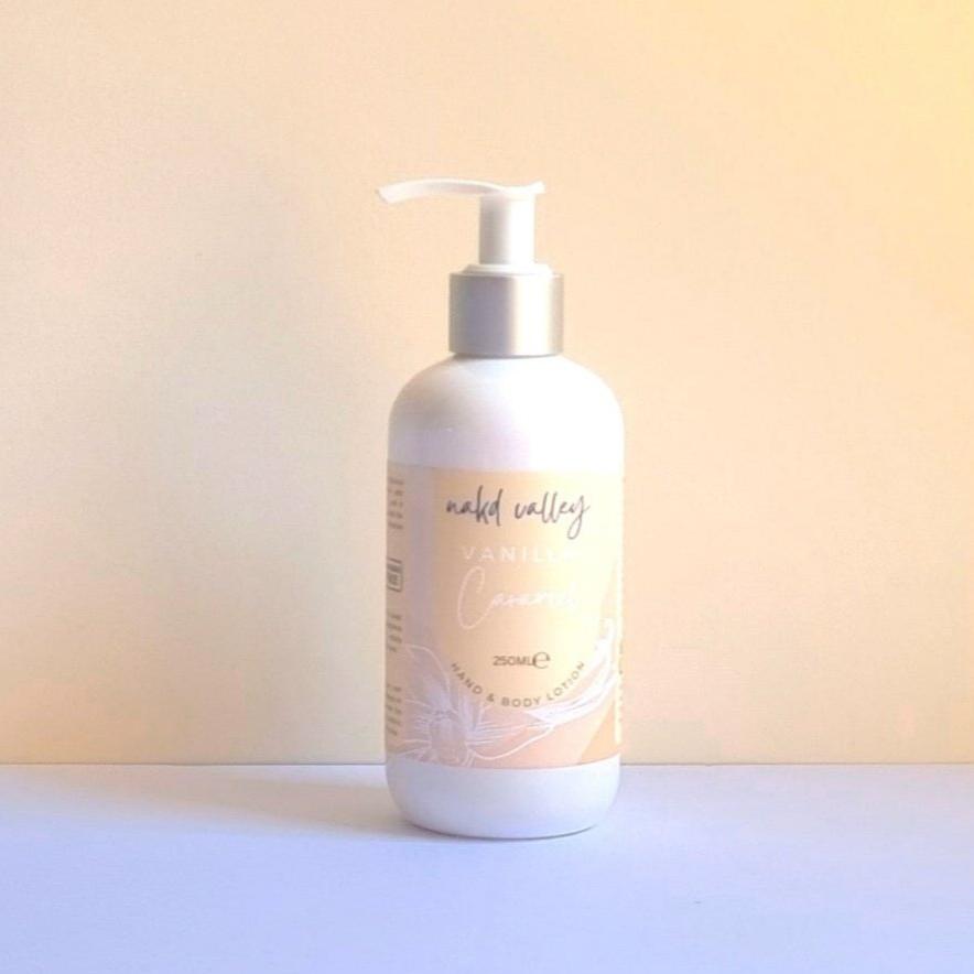 Hand + Body Lotion Vanilla Caramel