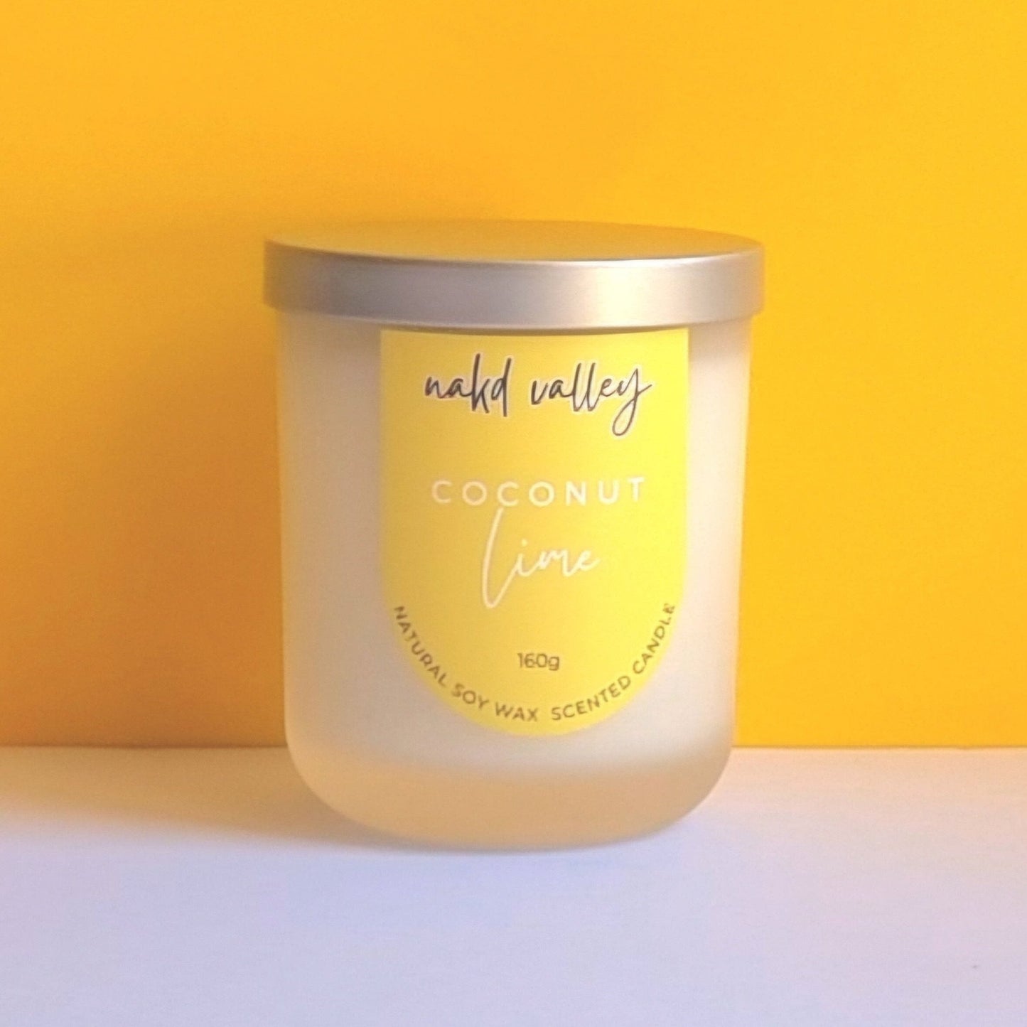 Scented Soy Candle Coconut Lime