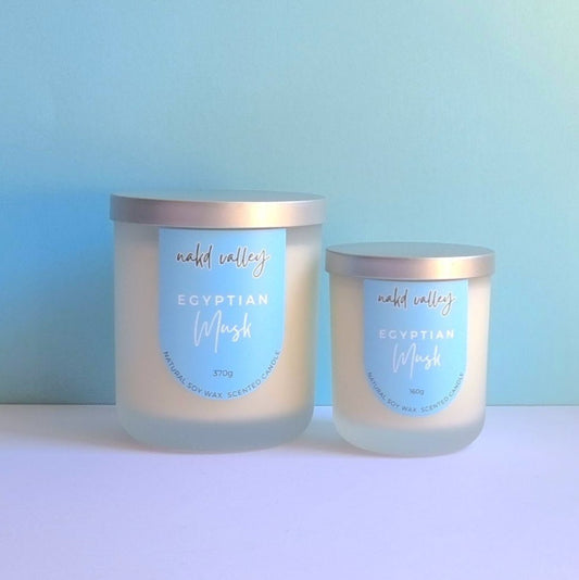 Scented Soy Candle Egyptian Musk