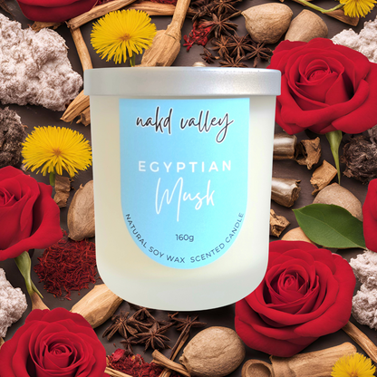 Scented Soy Candle Egyptian Musk