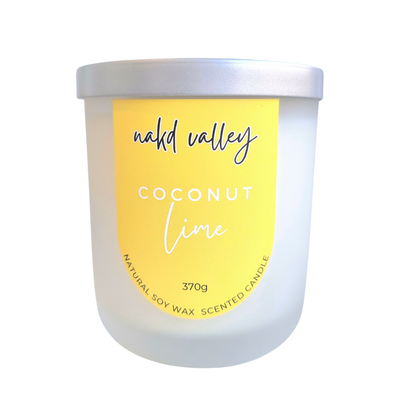 Scented Soy Candle Coconut Lime