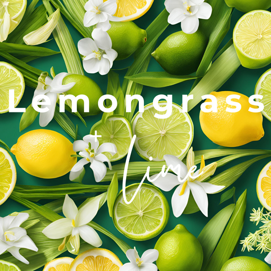 Scented Diffuser Refill - Lemongrass + Lime