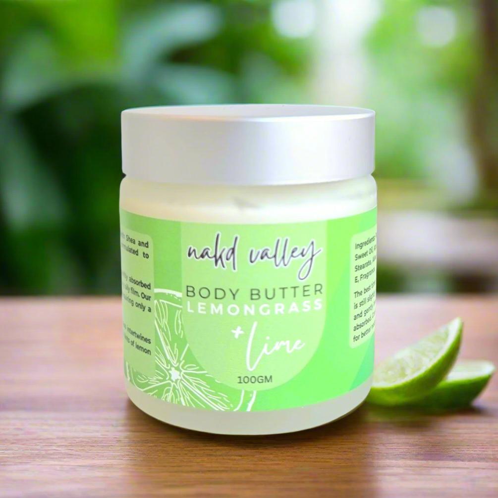 Body Butter Lemongrass + Lime