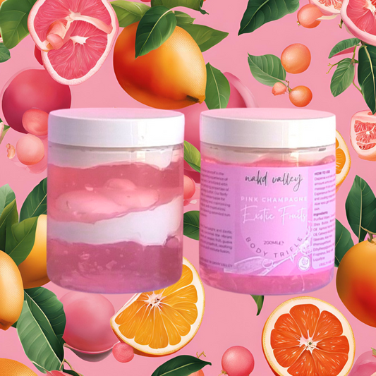 Body Trifle Pink Champagne + Exotic Fruits