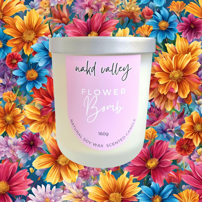 Scented Soy Candle Flowerbomb