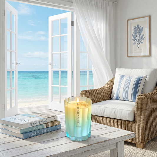 Bahamas Wave Candle