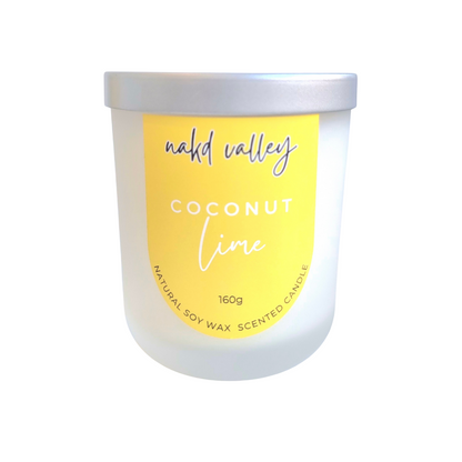 Scented Soy Candle Coconut Lime