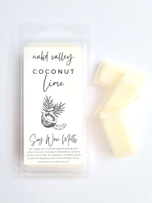 Soy Wax Melts - Coconut Lime